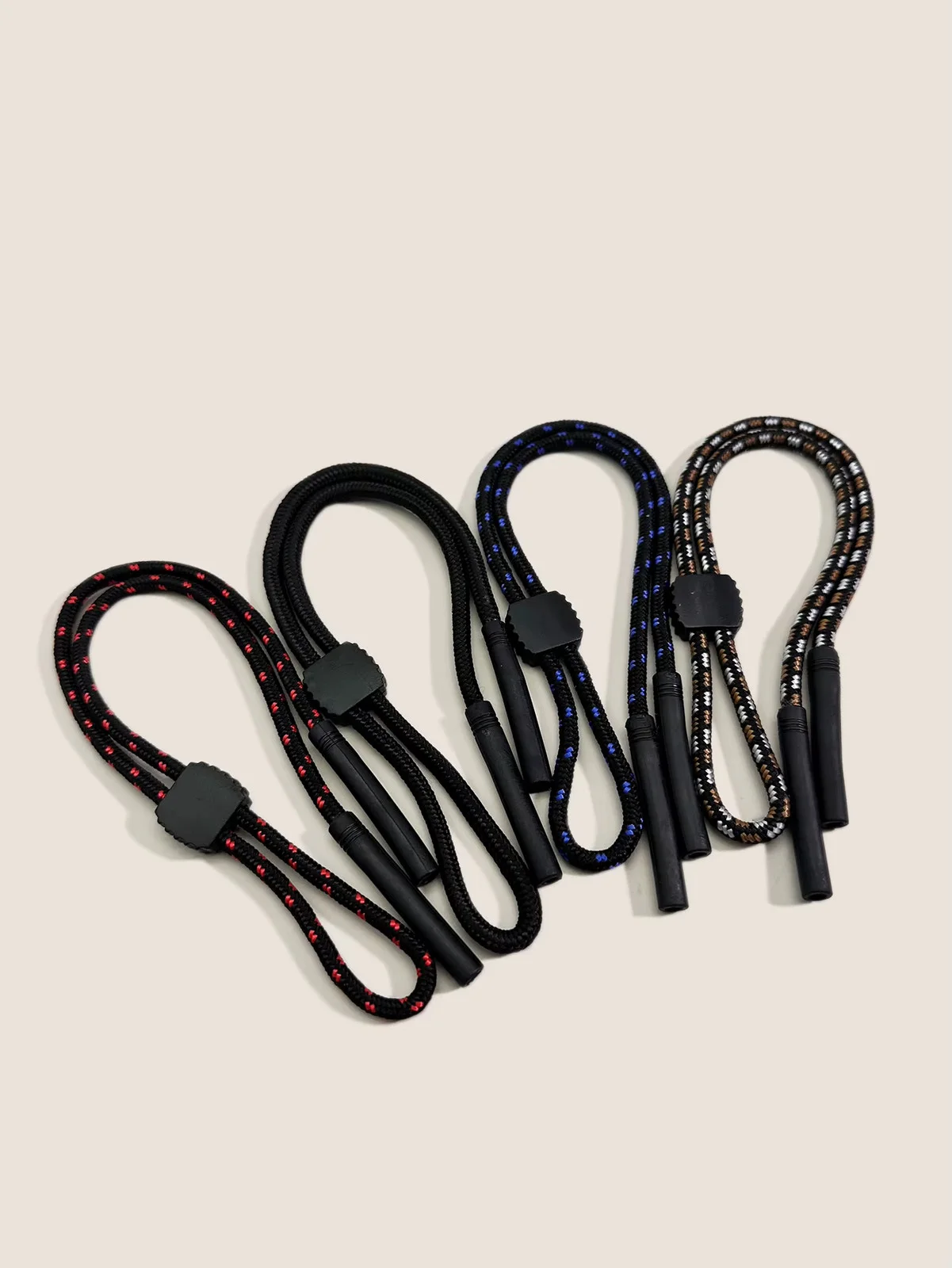 10pcs Pouches Black Drawstring Closure Multi-Use Microfiber Eyeglass Pouches Bag 3