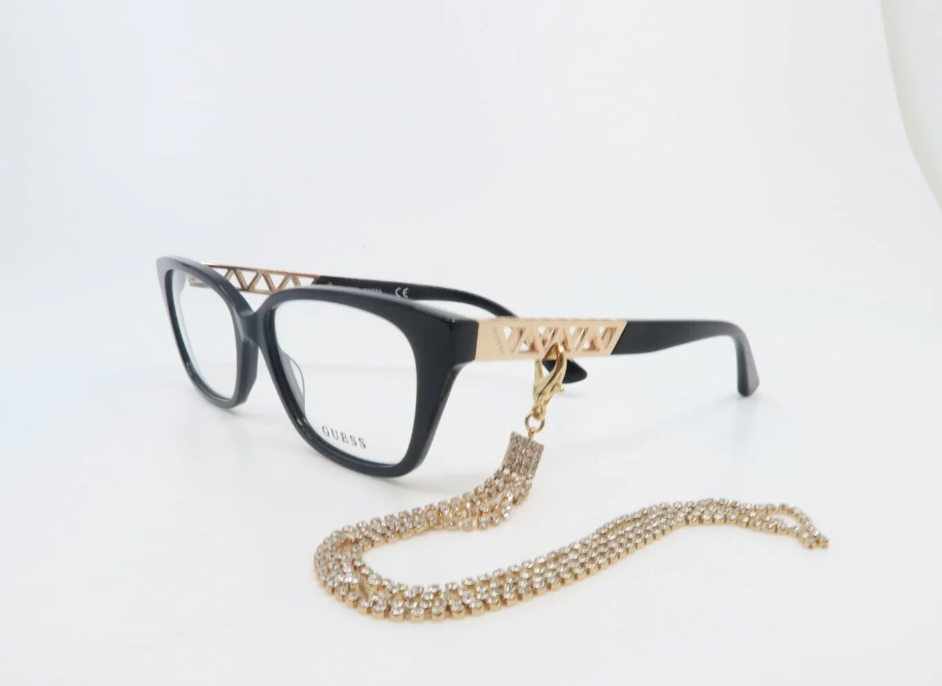 Guess GU2784 001 53mm Black/Gold (Chain Accessories) Women 4